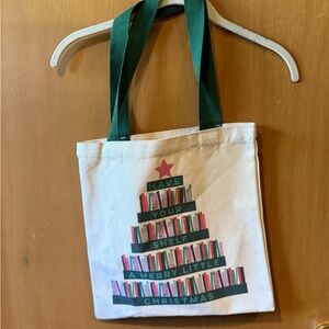 Christmas Tree Canvas Tote Bag